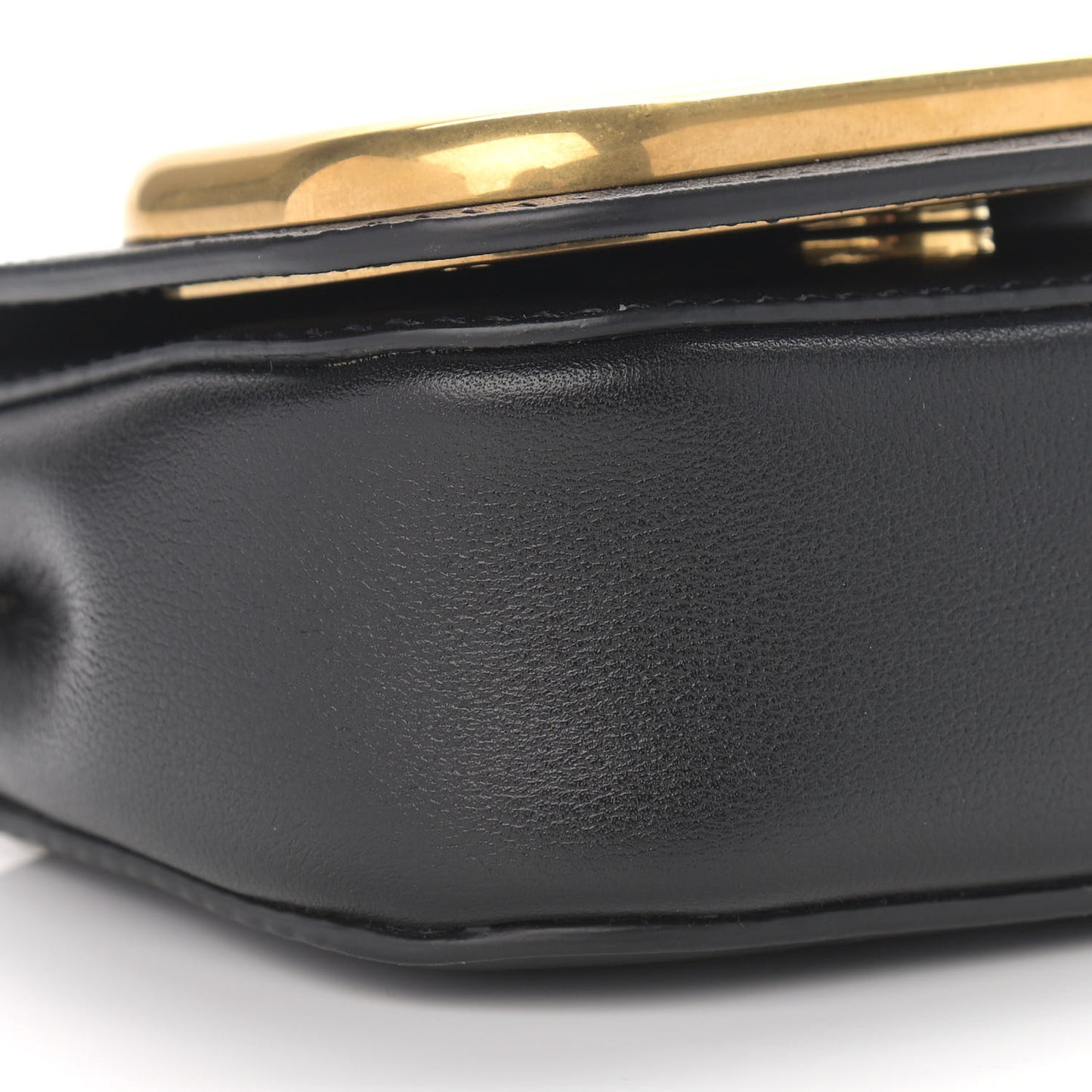 Calfskin Mini Supervee Crossbody Bag Black