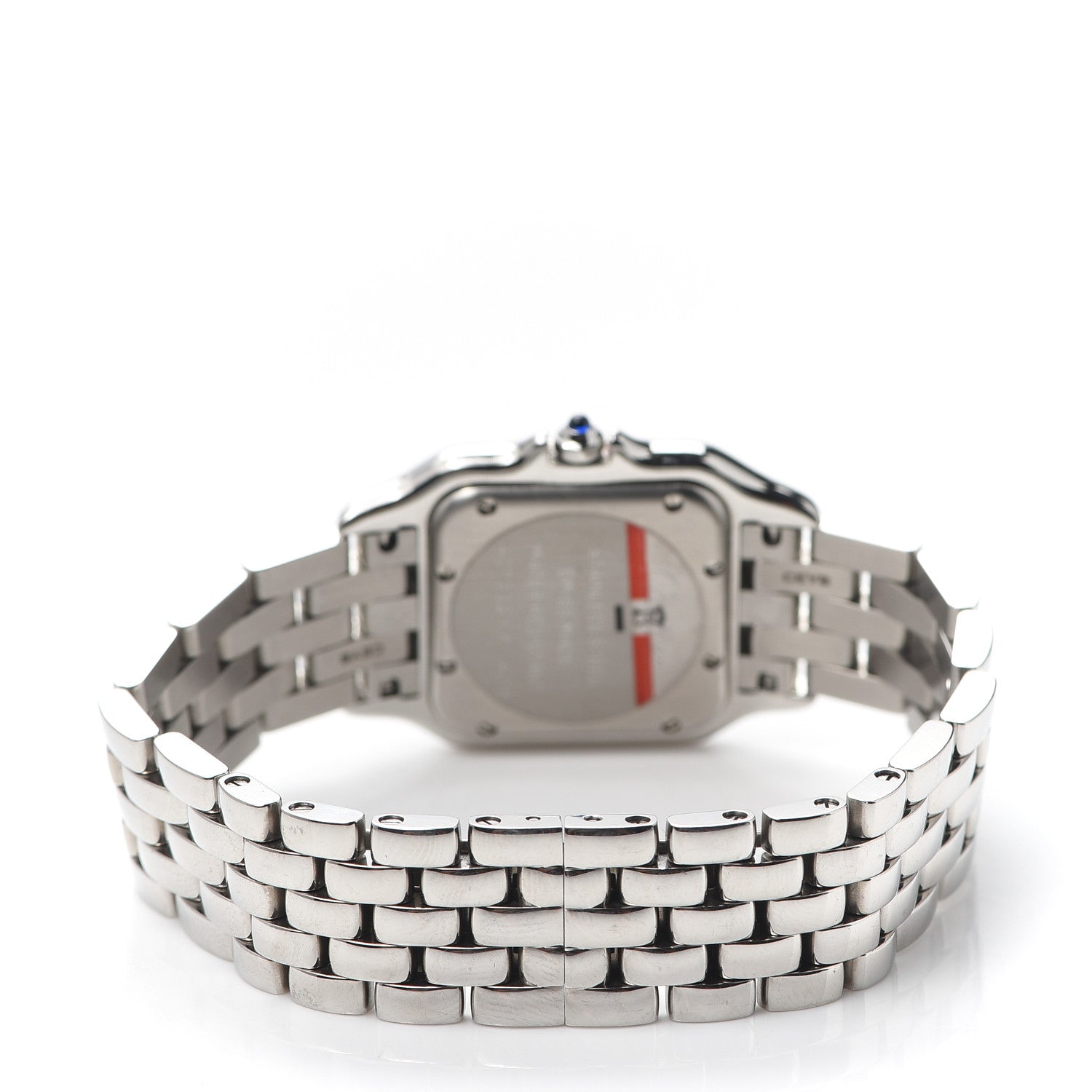 Cartier Stainless Steel Diamond 27mm Panthere Quartz Watch 3 of 6