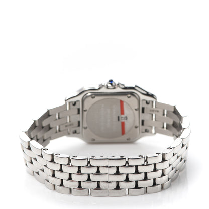 Cartier Stainless Steel Diamond 27mm Panthere Quartz Watch 3 of 6