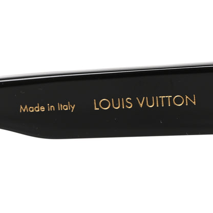 Louis Vuitton Acetate My Monogram Square Sunglasses Z1526E Black 6 of 8