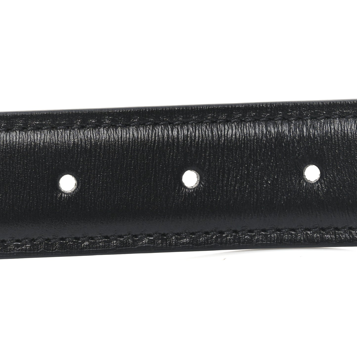 Lux Calfskin Blondie Interlocking G 30mm Belt 90 36 Black