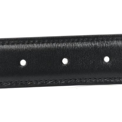 Gucci Lux Calfskin Blondie Interlocking G 30mm Belt 90 36 Black 4 of 5