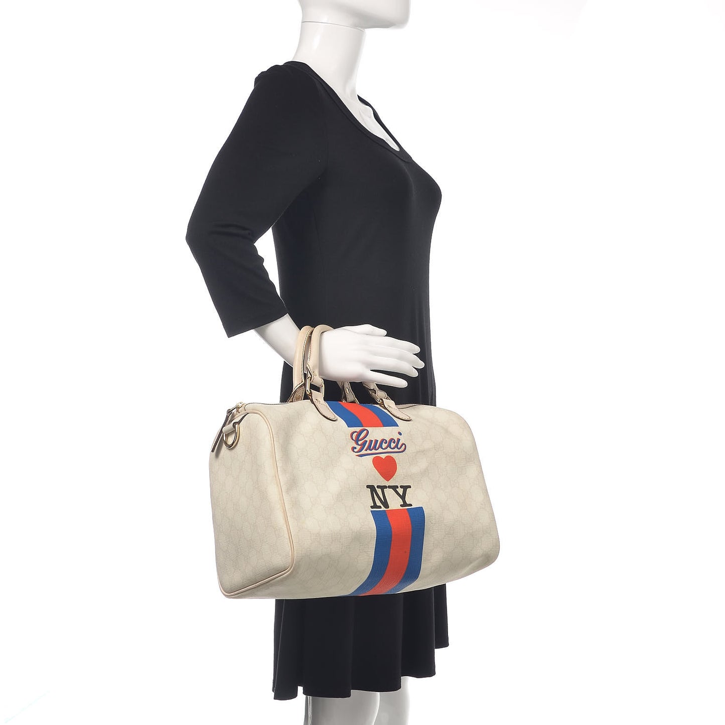 GG Plus Monogram Loves New York Medium Joy Boston