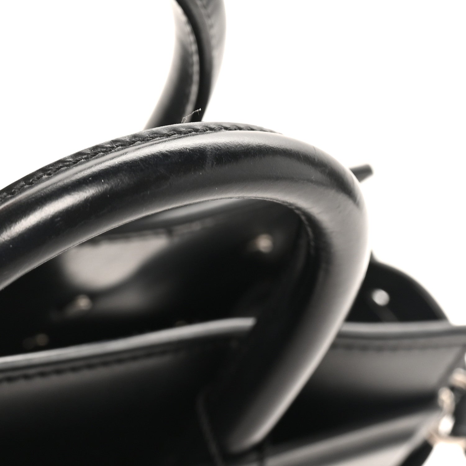 Givenchy Smooth Calfskin Mini Horizon Satchel Black 10 of 10