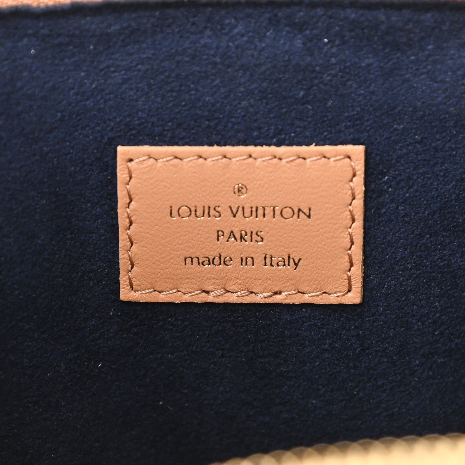 Louis Vuitton Lambskin Embossed Monogram Coussin PM Camel 6 of 10