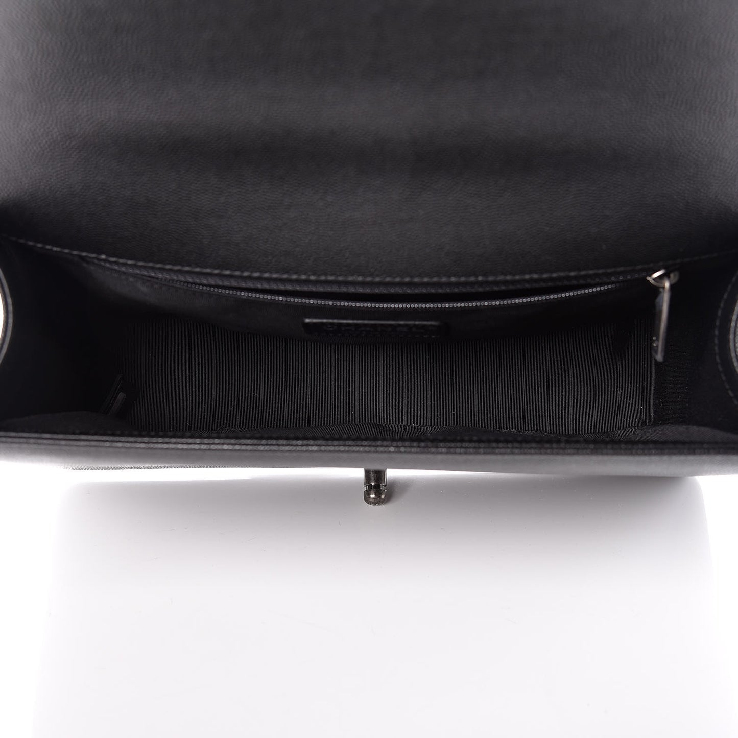 Caviar Quilted New Medium Boy Flap Black