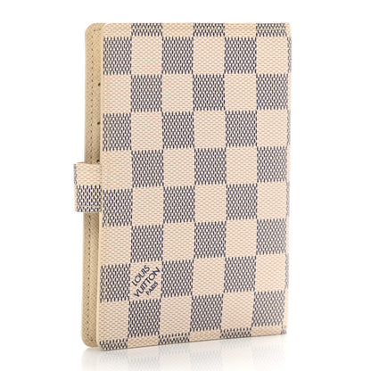 Louis Vuitton Damier Azur Small Ring Agenda Cover 3 of 7