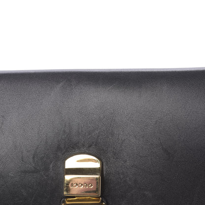 Gucci Calfskin Maxi Sylvie Clutch Black 11 of 19