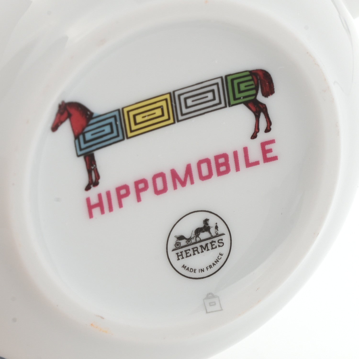 Hermes Porcelain Hippomobile Mug 6 of 7