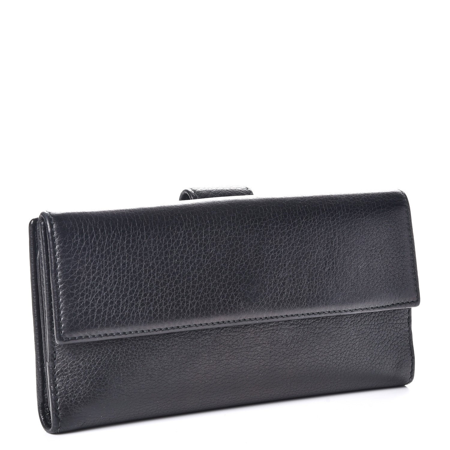 Gucci Cellarius Calfskin Miss GG Continental Wallet Black 3 of 8