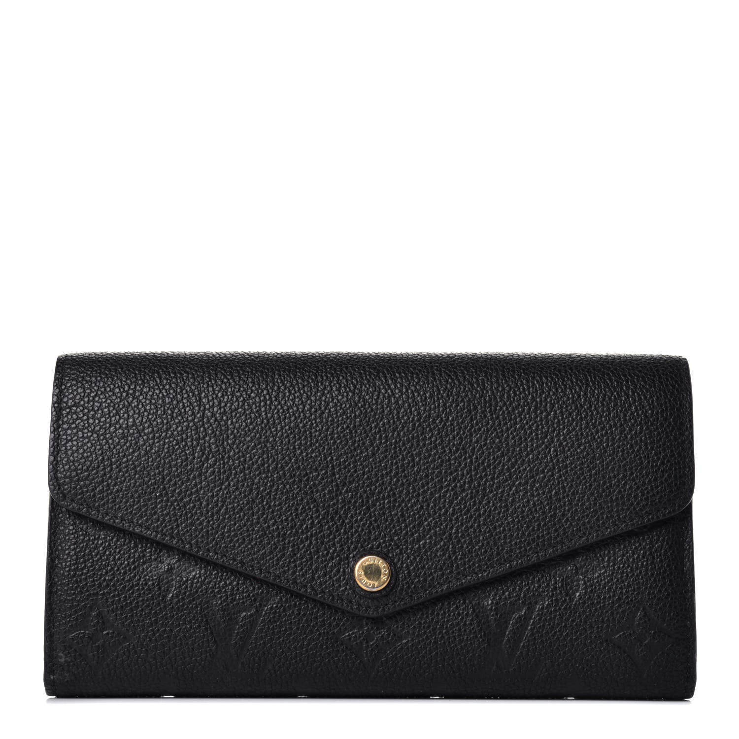 Louis Vuitton Empreinte Sarah Wallet NM Black 1 of 10