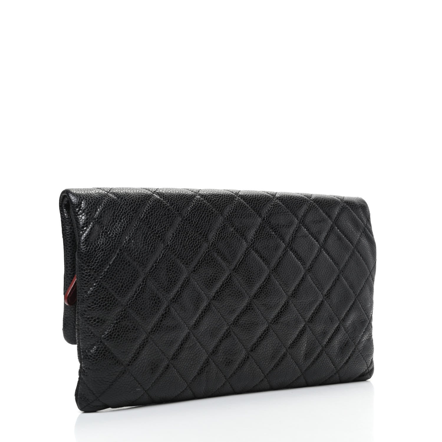 Chanel Caviar Quilted CC Beauty Clutch Black 3 of 8