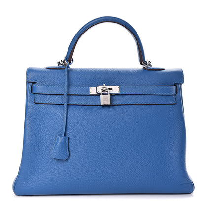 Hermes Taurillon Clemence Kelly Retourne 35 Mykonos 1 of 10
