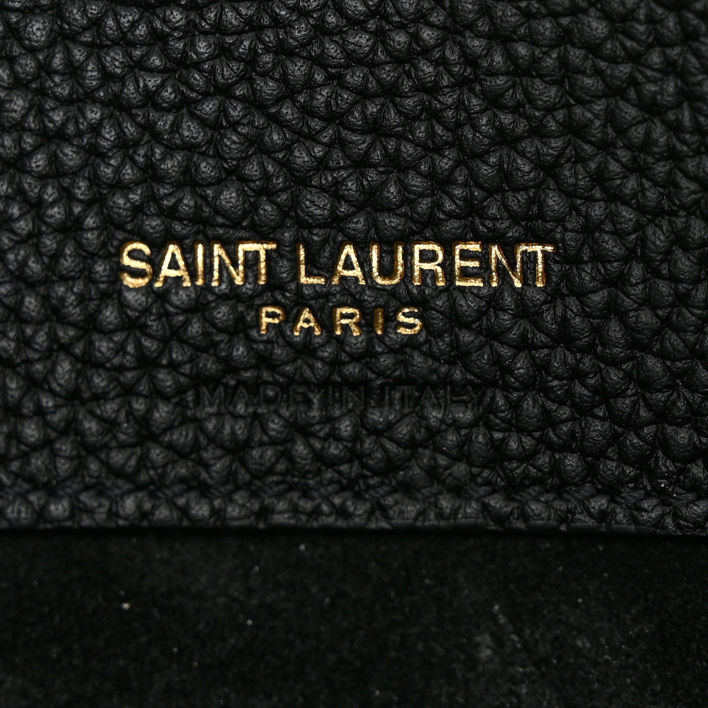 Grained Calfskin Baby Sac De Jour Souple Black