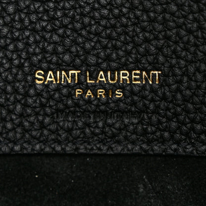 Saint Laurent Grained Calfskin Baby Sac De Jour Souple Black 7 of 12