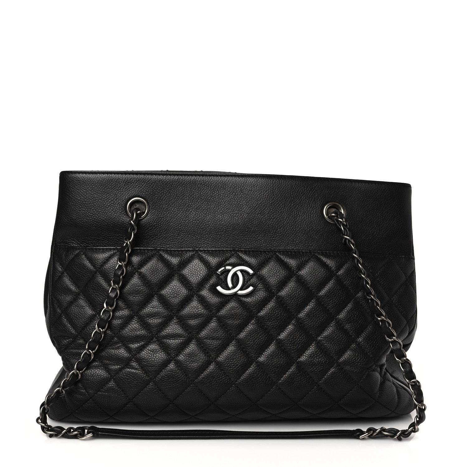 Chanel Caviar Quilted Urban Companion Shopping Tote Black 1 of 11