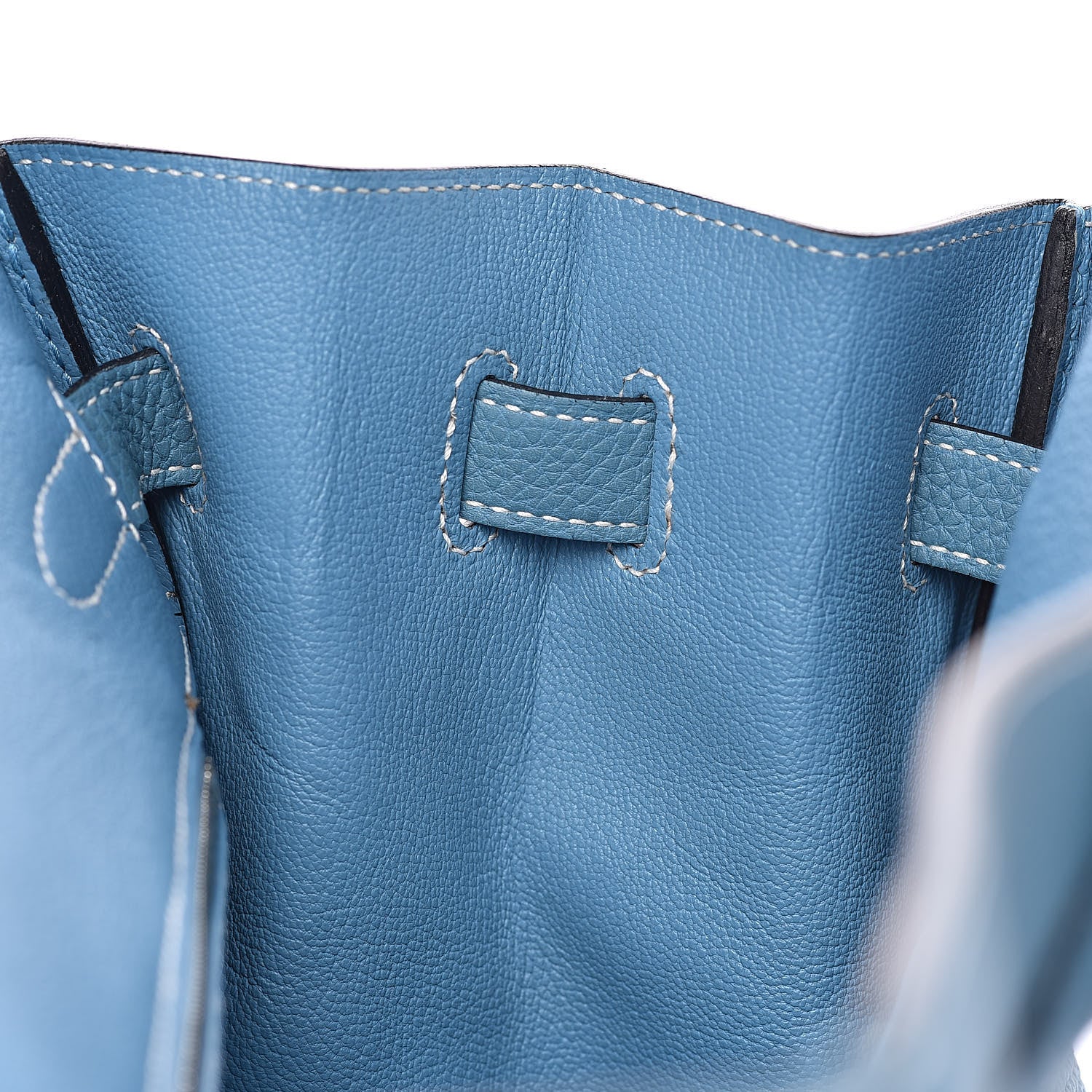 Hermes Togo Birkin 35 Blue Jean 15 of 28