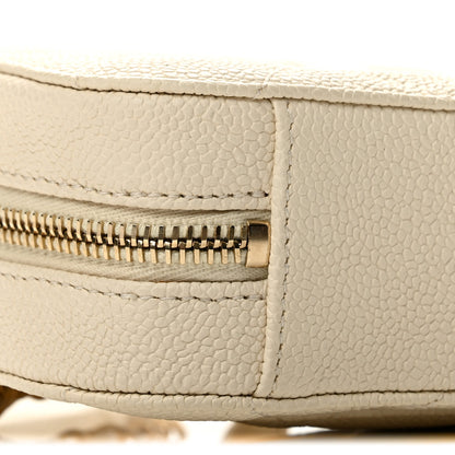 Chanel Caviar Quilted Waist Bag White 9 of 11