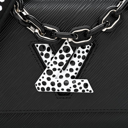 Louis Vuitton LV x YK Epi Infinity Dots Twist Shoulder Bag MM Black 9 of 12