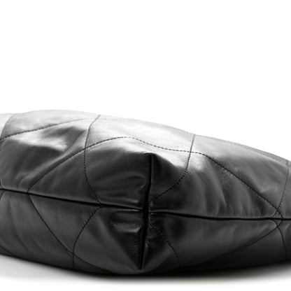 Chanel Shiny Calfskin Quilted Chanel 22 Black 10 of 13