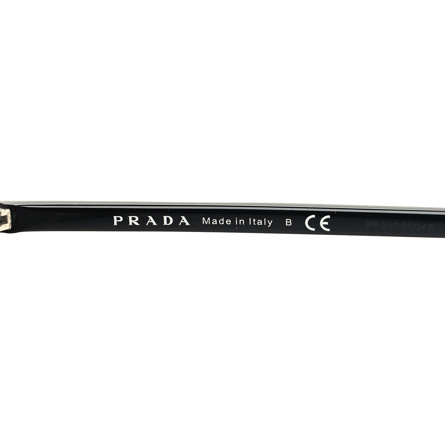 Prada Catwalk Sunglasses SPR 19U Black Red 5 of 7