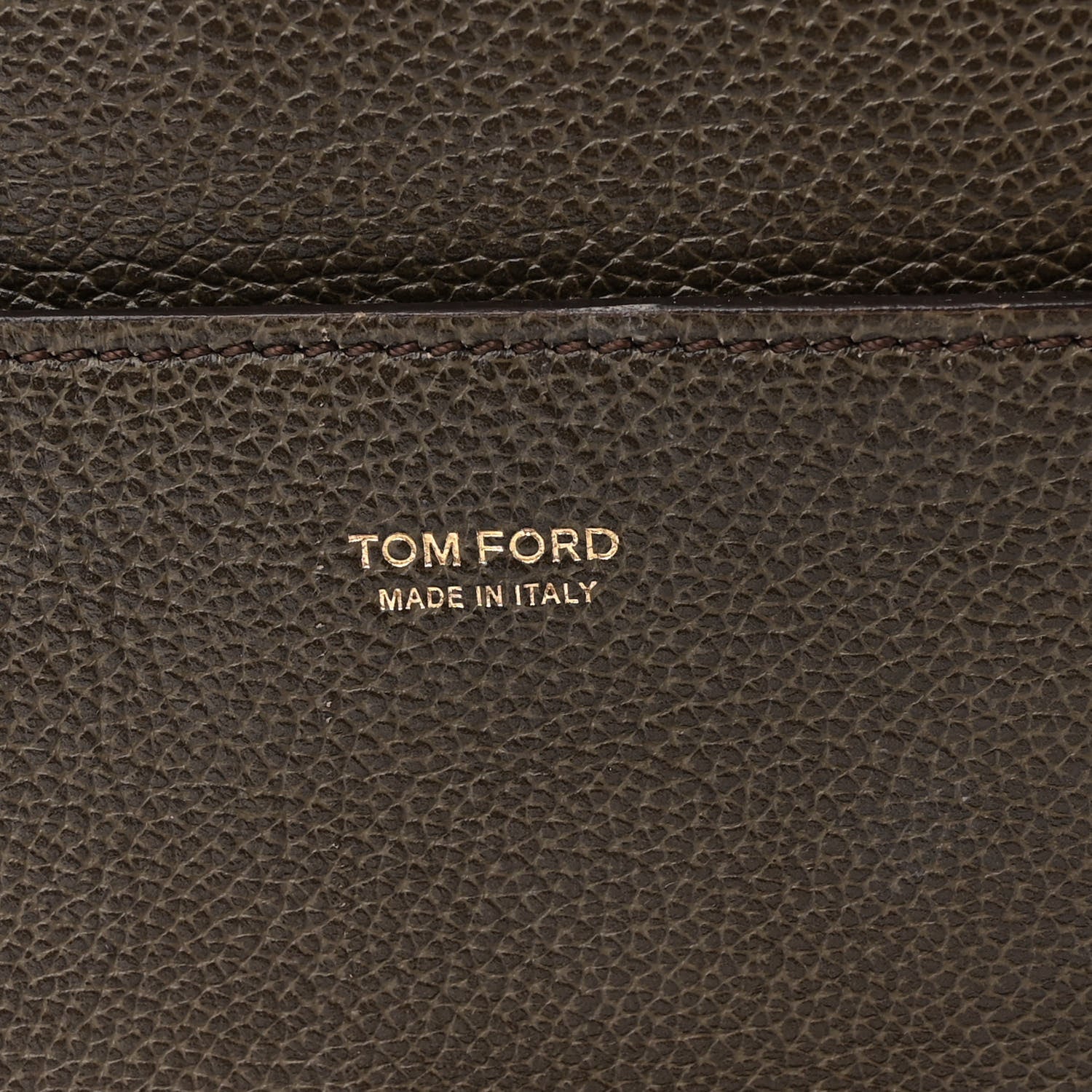 Tom Ford Pebbled Calfskin Medium Jennifer Green 7 of 12