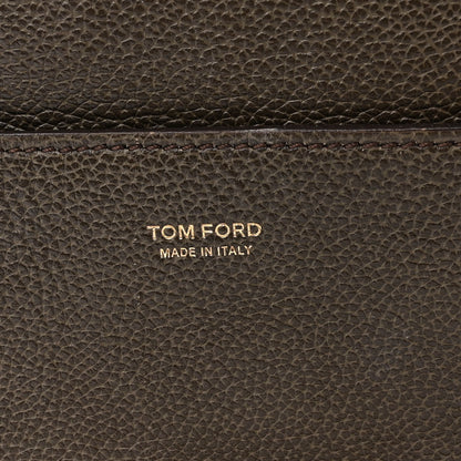 Tom Ford Pebbled Calfskin Medium Jennifer Green 7 of 12