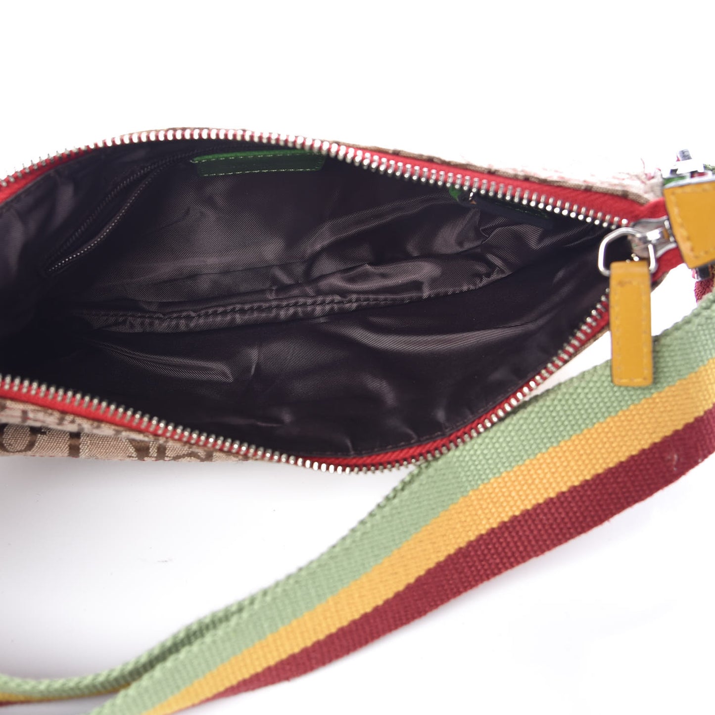 Monogram Rasta Double Saddle Beige