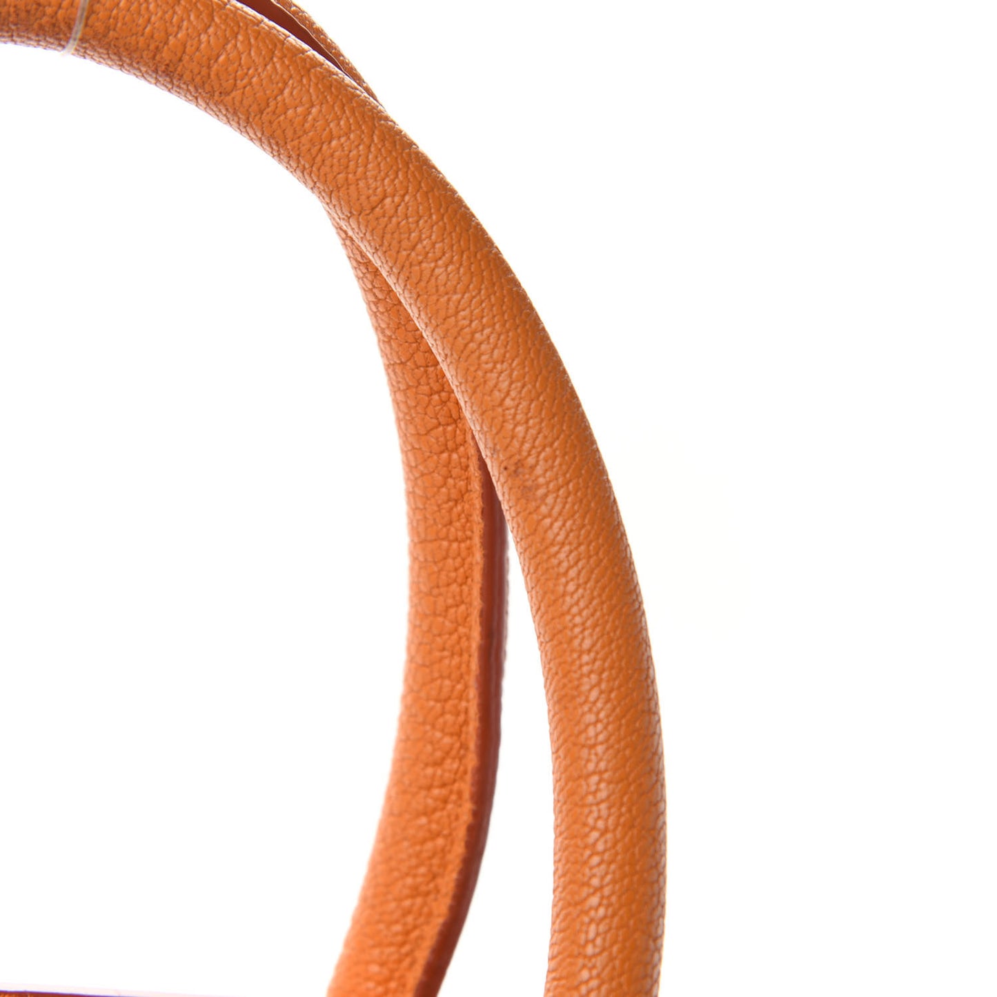 Goatskin Micro Luggage Light Orange