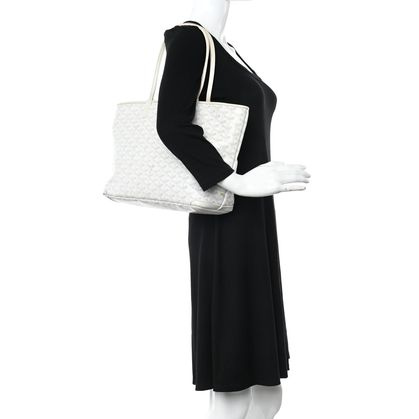 Goyardine Artois PM White