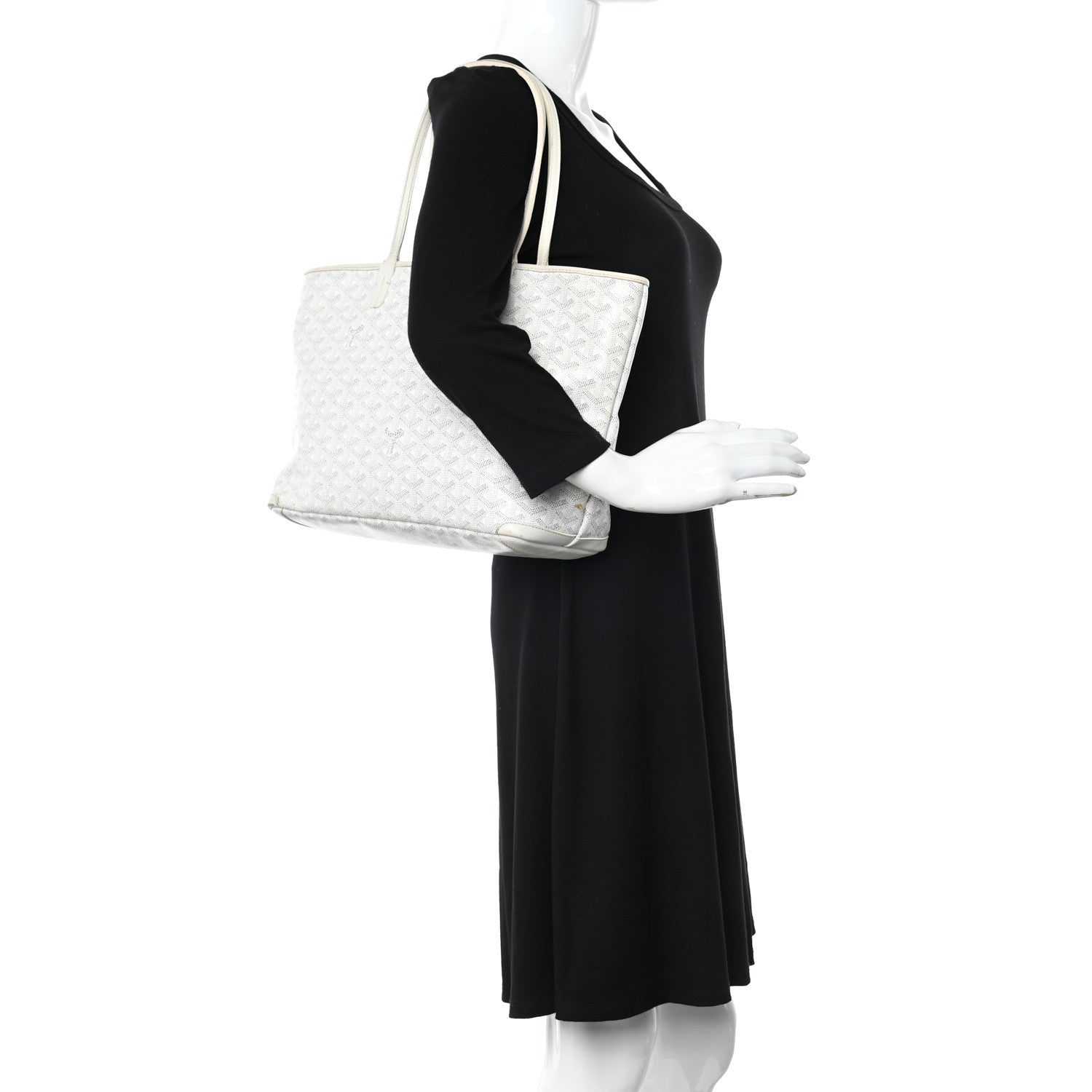Goyard Goyardine Artois PM White 2 of 19