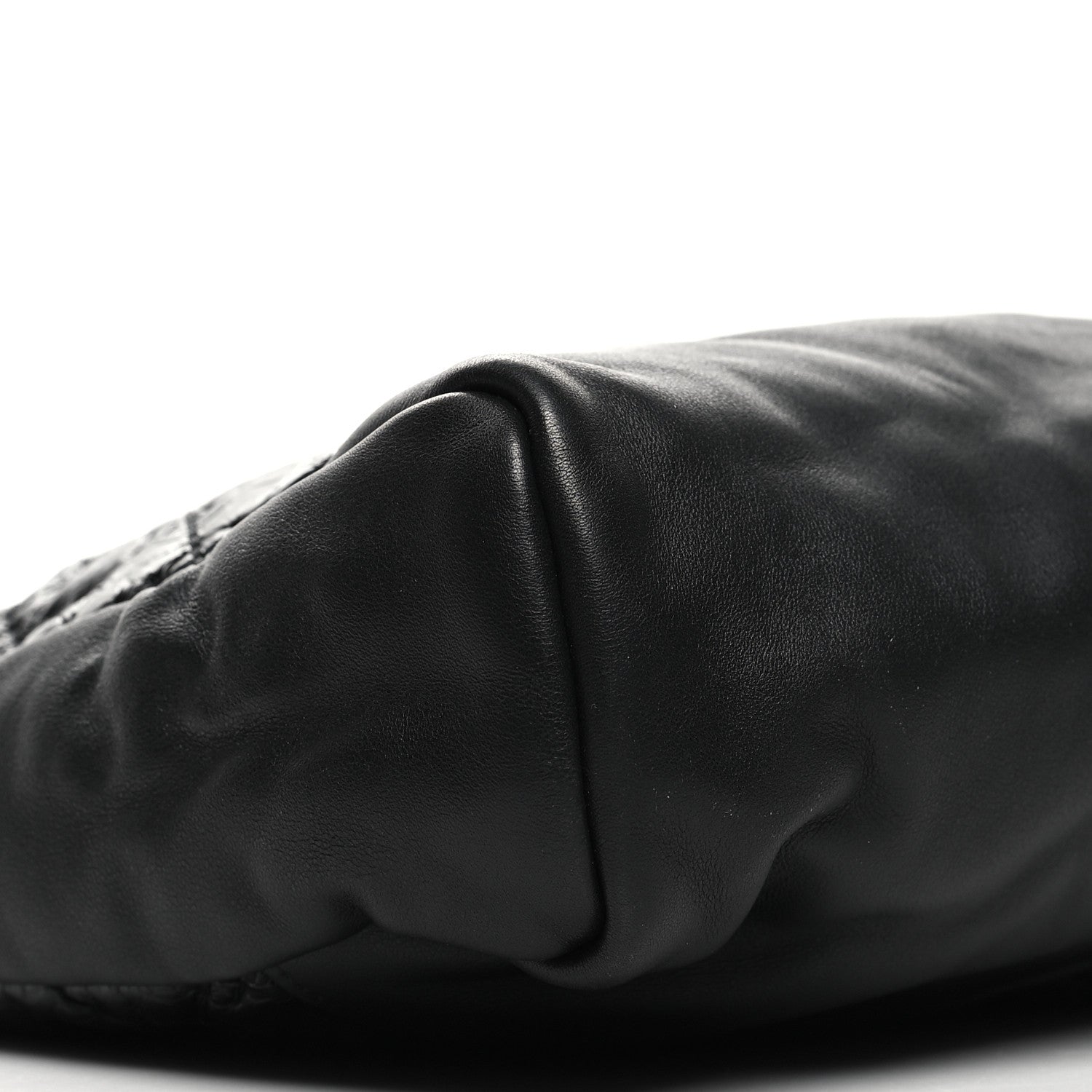 Chanel Crumpled Calfskin Quilted 31 Large Shopping Bag Black 9 of 10