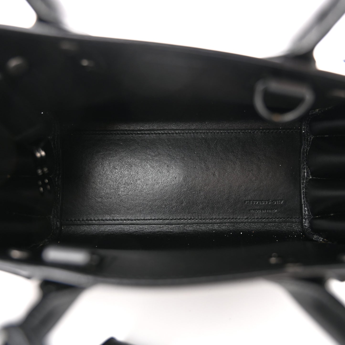 Calfskin Nano Sac De Jour Black