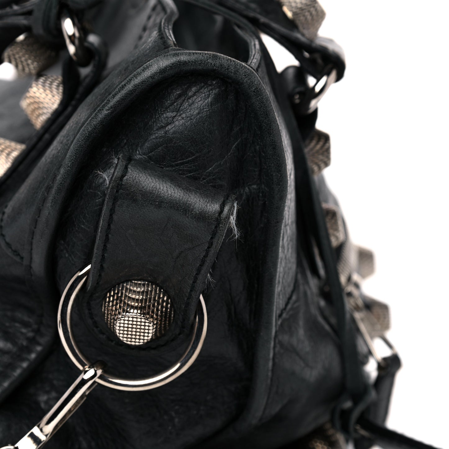 Agneau Giant 21 Silver Hardware City Black