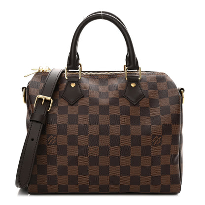 Louis Vuitton Damier Ebene Speedy Bandouliere 25 1 of 11