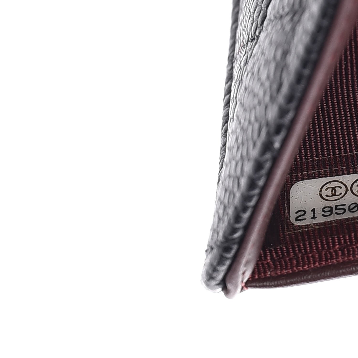 Chanel Caviar Quilted Zipped Pocket Wallet Black 9 of 10