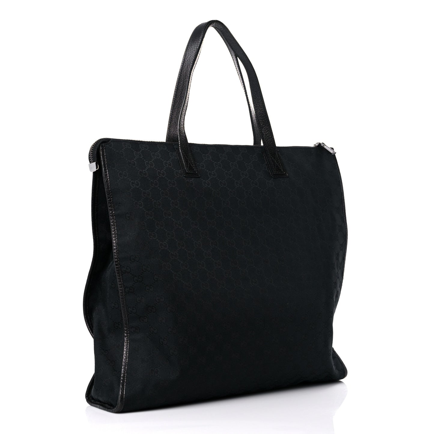 Monogram Large Tote Black