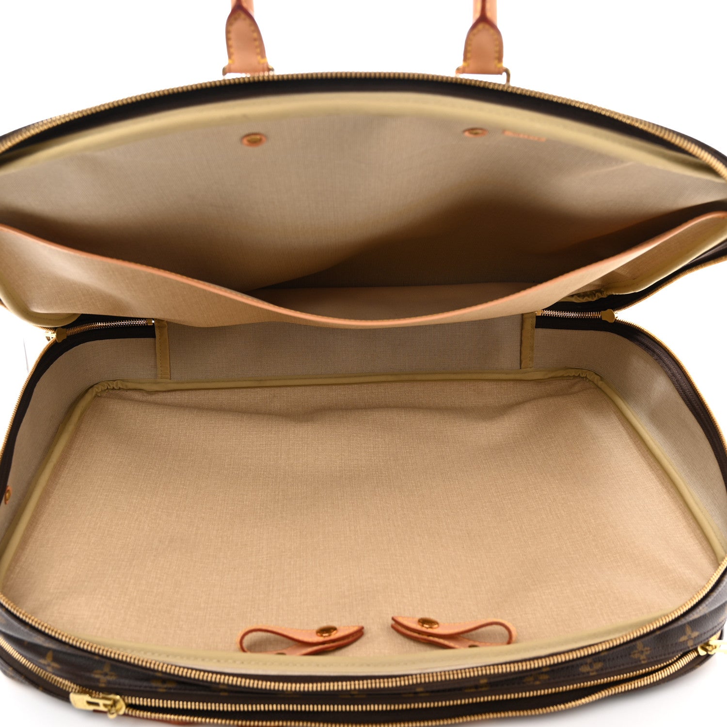 Louis Vuitton Monogram Alize 2 Compartment Luggage Travel Bag 5 of 39