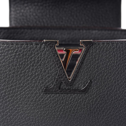 Louis Vuitton Taurillon Capucines BB Black 9 of 10