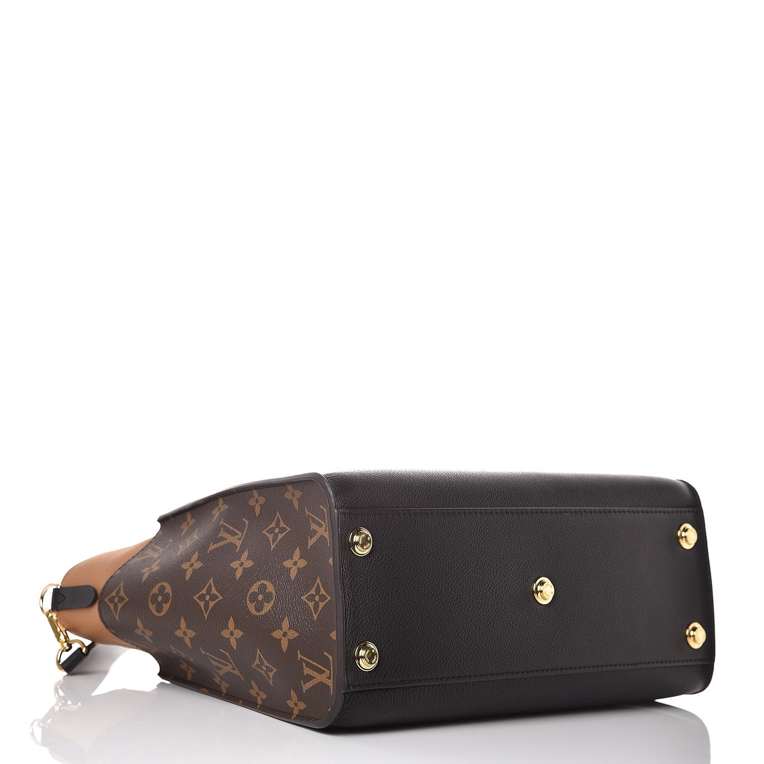 Louis Vuitton Calfskin Monogram On My Side Black 5 of 12