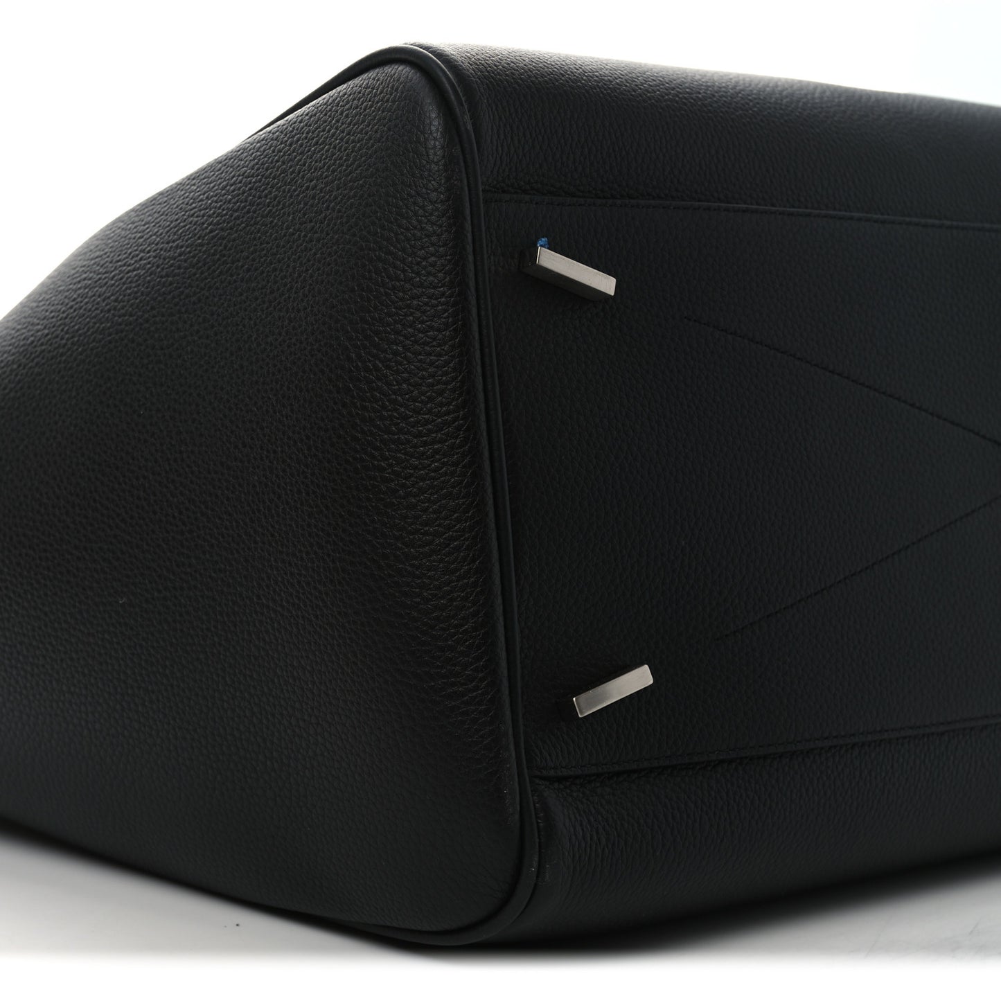 Hammered Calfskin XL East West Tote Bag Black