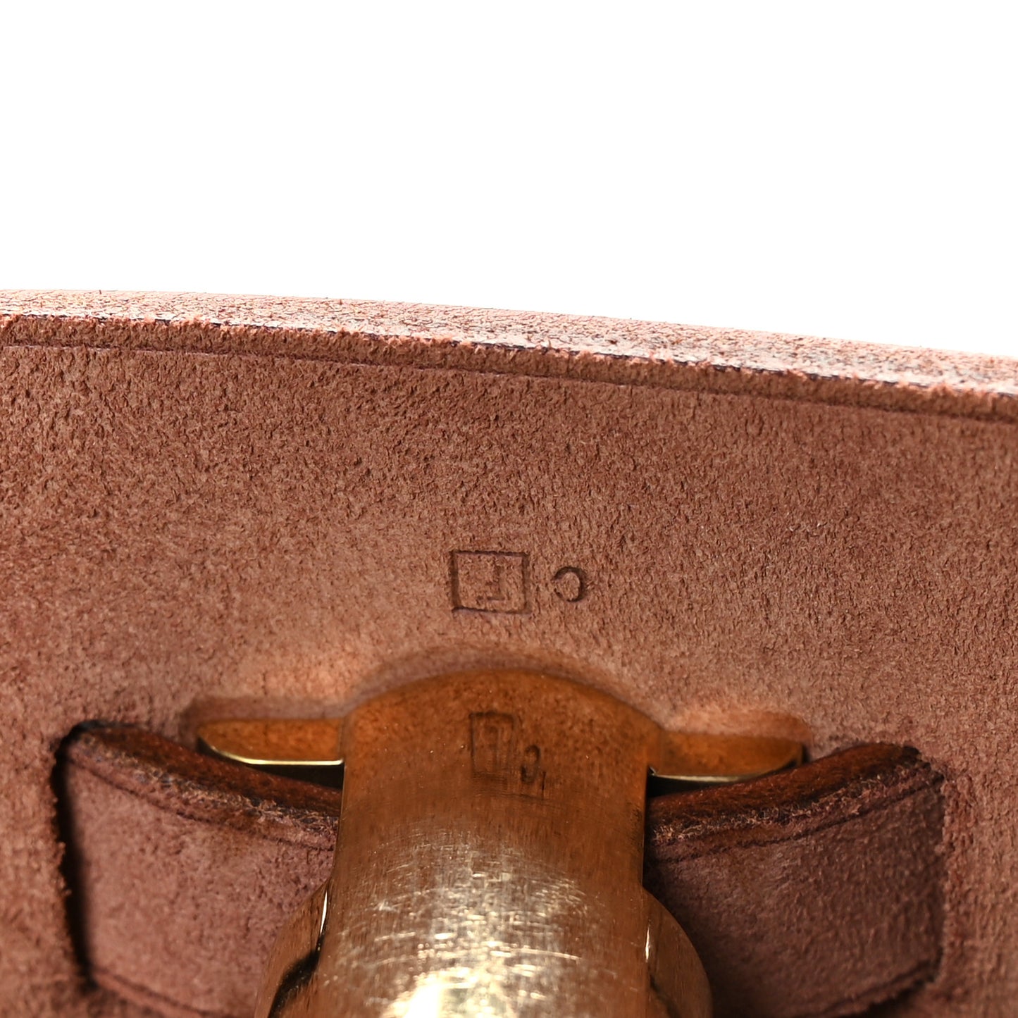 Toile Vache Calfskin Herbag 39 GM Havane