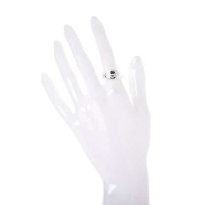 Tiffany Sterling Silver Return to Oval Ring 54 7 2 of 4