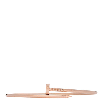 Cartier 18K Pink Gold Small Juste Un Clou Bracelet 19 1 of 3