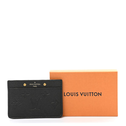 Louis Vuitton Empreinte Card Holder Black 17 of 17