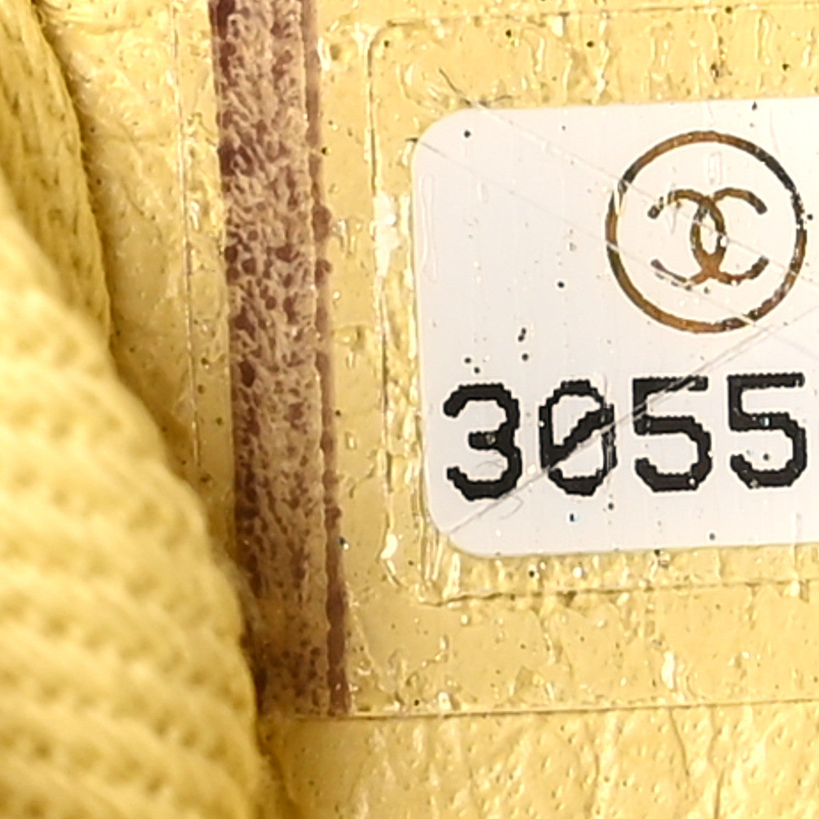 Chanel Caviar Quilted Incognito Extra Mini Coco Handle Flap Light Yellow 7 of 10