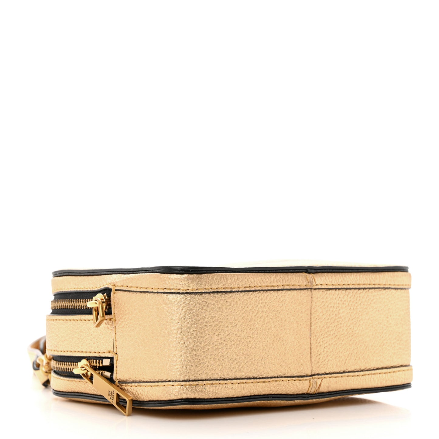 Metallic Calfskin The Box 20 Crossbody Gold