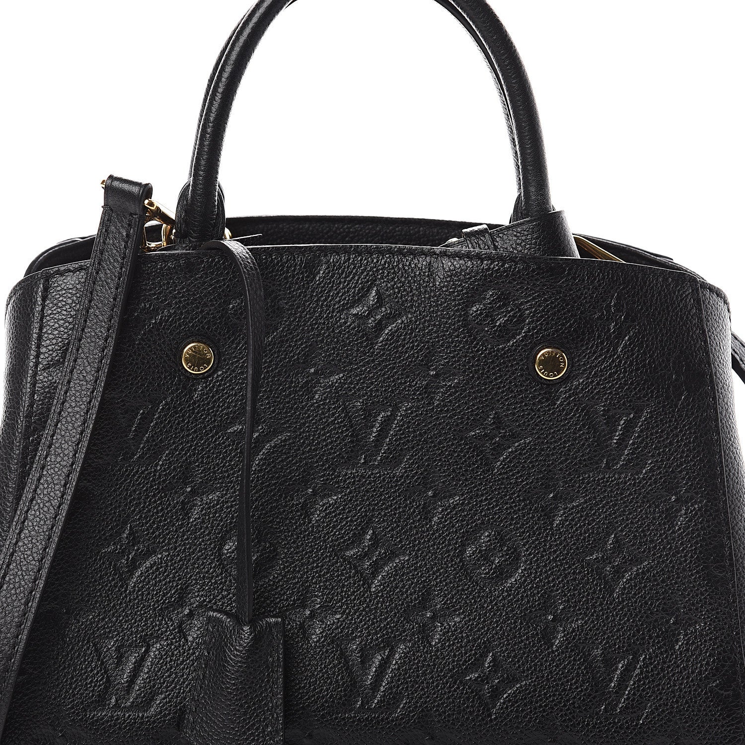 Louis Vuitton Empreinte Montaigne BB Black 6 of 8