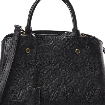 Louis Vuitton Empreinte Montaigne BB Black 6 of 8