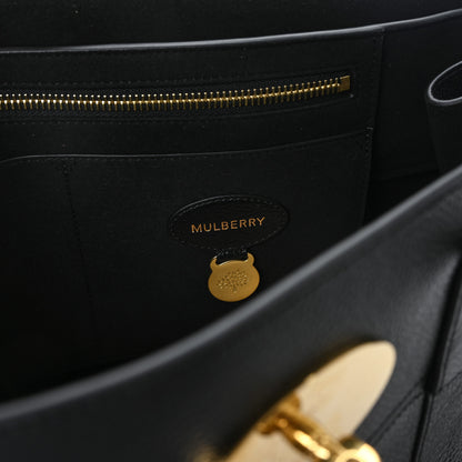 Mulberry Small Classic Grain Bayswater Black 6 of 9